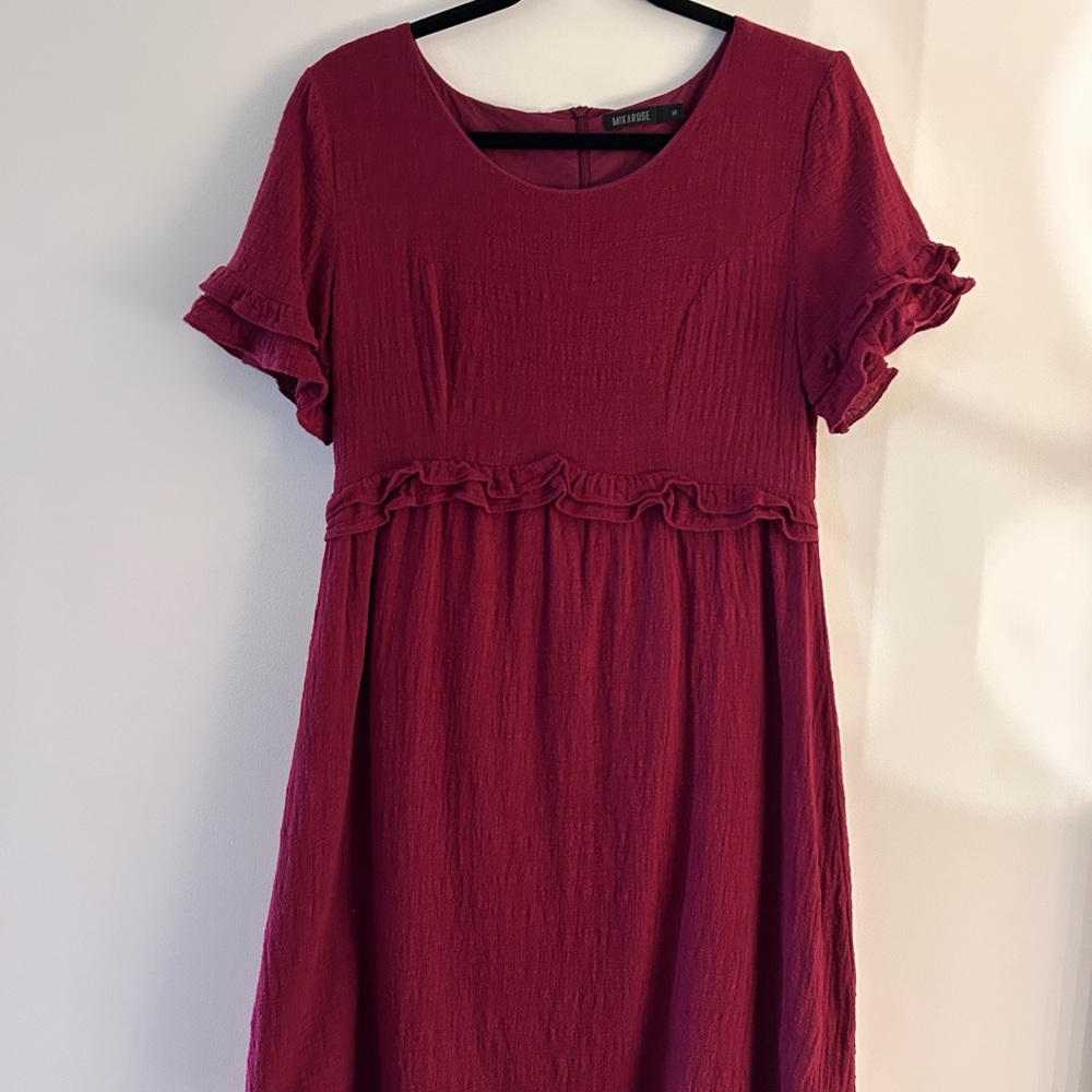 Mikarose Cranberry Dress